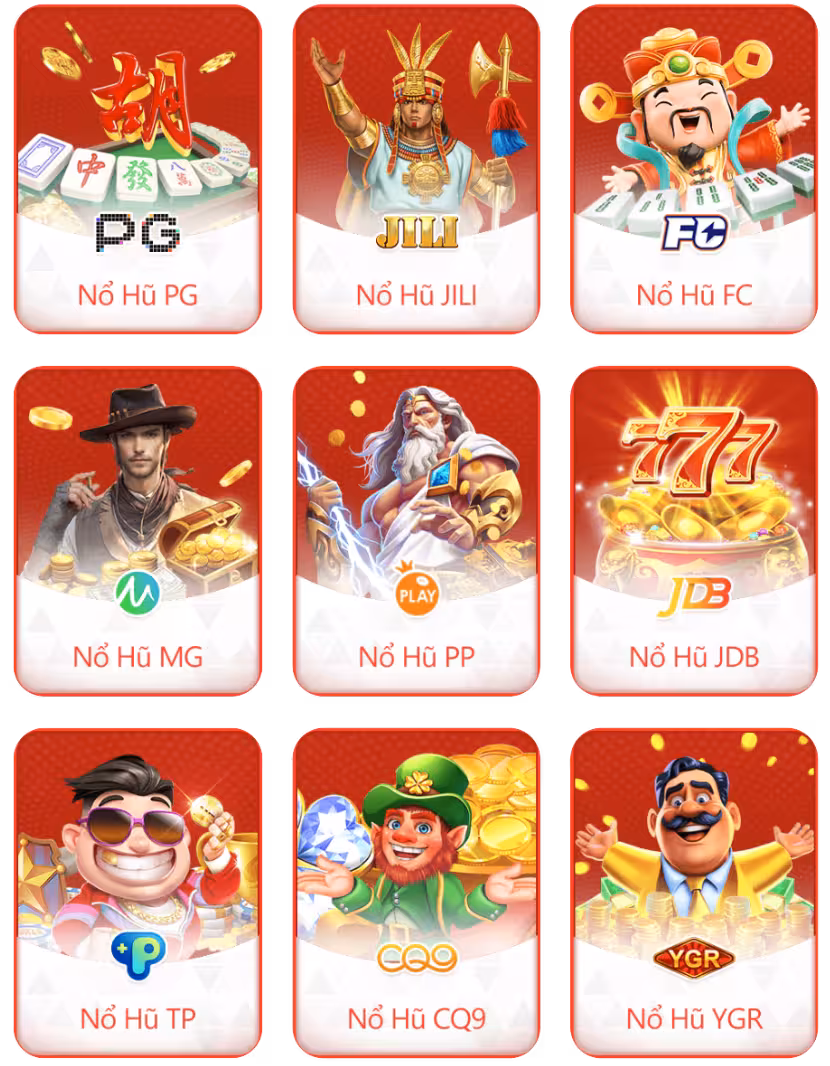 Sảnh game Nổ hũ 18333A